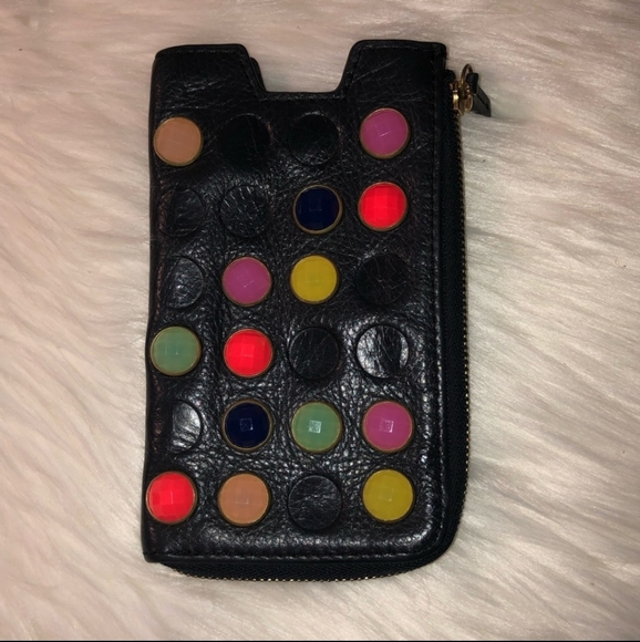Fossil Handbags - Fossil leather phone sleeve wallet